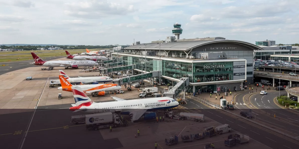 London Gatwick Airport terminal